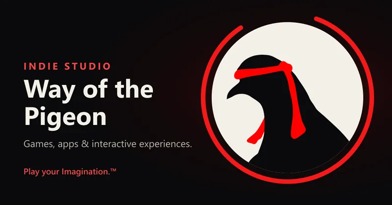 Way of the Pigeon: indie studio, games, apps and interactive experiences